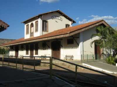 ESTAO FERROVIRIA - CENTRO CULTURAL, POR ANTONIO VITORINO DE SOUZA - ANTA - RJ